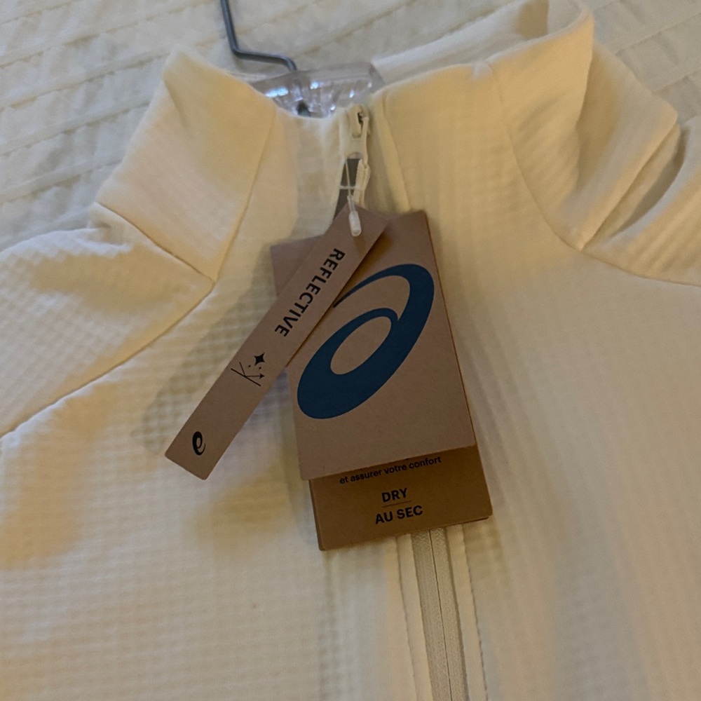 Asics Cream Reflective Active Shirt